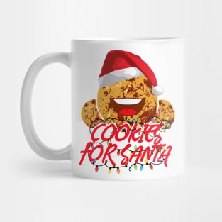 Cookies For Santa Funny Christmas Mug